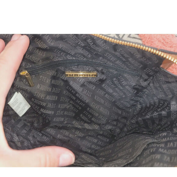 STEVE MADDEN CAMEL TAN SHOULDER BAG - Picture 10 of 16